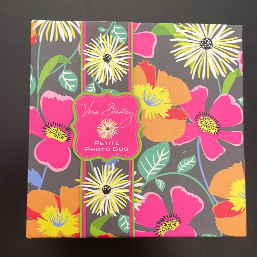 Vera Bradley Petite Photo Duo 🌺 Jazzy Blooms 🌼 NWT